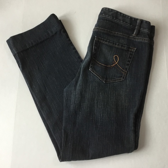 Loft Dark Blue Jeans, 6 - Picture 2 of 4